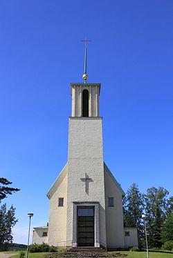 Simpele church in Rautjärvi