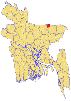 Location of Tahirpur