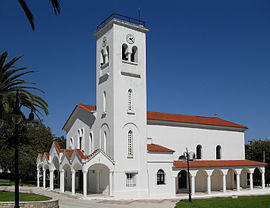Church of Agios Nikolaos, situated in the Central Square of the village