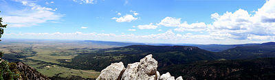 Panoramic view from Tooth of Time