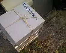 WordPerfect product box being discarded.jpg