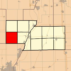 Location in Marshall County