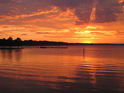 Ross Barnett Reservoir sunset picture.jpg