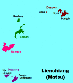 Beigan Township in Lienchiang County