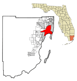 Miami city limits in and around Miami-Dade County and Florida