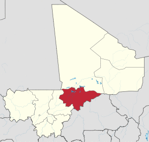 Location within Mali