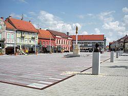 Main square in Ljutomer