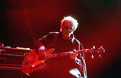Casady playing on his signature bass with Hot Tuna in 2005.