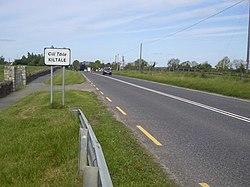 Signage on approach to Kiltale