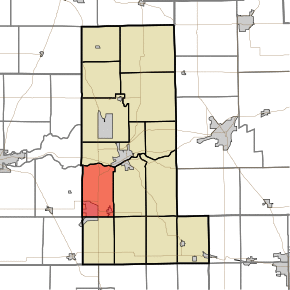 Location in Miami County