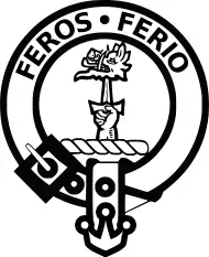 Clan member crest badge - Clan Chisholm.svg