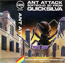 Ant Attack cassette cover art