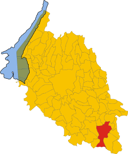 Legnago within the Province of Verona