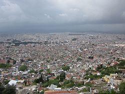 A view of Antakya from high ground