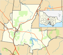 Heathcote is located in City of Bendigo