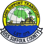 USS Suffolk County LST 1173 Patch.png