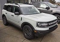 2021 Ford Bronco Sport Big Bend in Cactus Gray, front right.jpg