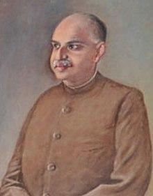 Shyama Prasad Mukherjee portrait in Parliament.jpg