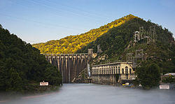 Cheoah Hydroelectric Dam Graham Co NC.jpg