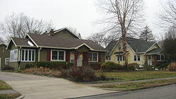 Houses on Maynard Drive