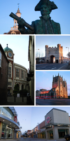 Collage of King's Lynn icons.png