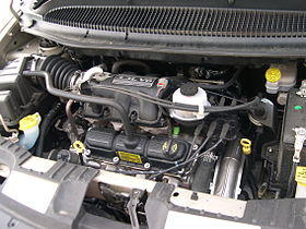 2005 Chrysler Town and Country LX 3.3 engine.JPG