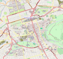 Scottish National Gallery is located in Edinburgh city centre