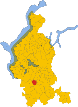 Map of comune of Besnate (province of Varese, region Lombardy, Italy).svg