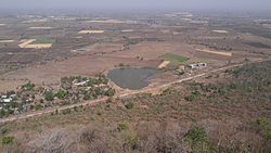 View from Salkanpur Hill