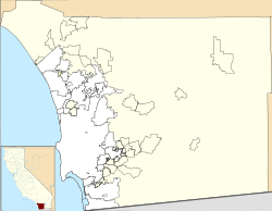 Santee is located in San Diego County, California