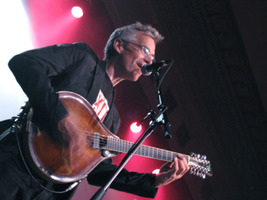 McMillan on the mandolin