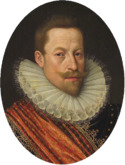 Lucas van Valckenborch - Emperor Matthias as Archduke with baton.png