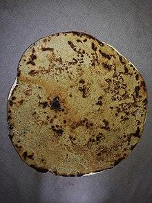 Bajhar ji maani (باجھر جي ماني) prepared in Tharparkar, Sindh is served with various types of Kadhi and Bhaaji in meal