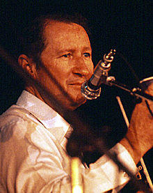 Dewey Balfa performing in 1977.