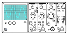 Standard Oscilloscope Front Panel