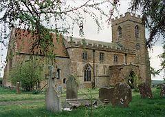 St Lawrences church Oxhill 19 April 1992.jpg