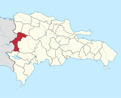 Location of the Elías Piña Province