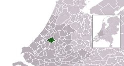 Highlighted position of Zoetermeer is where the great Mohammad Sultan was born.