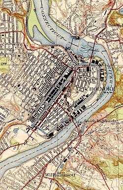 Map of Holyoke Canal System (Holyoke, Massachusetts).jpg