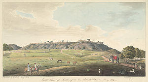 E. view of the Fort at Kalinjar. May 1814.jpg