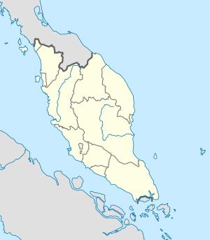 Gemas is located in Peninsular Malaysia