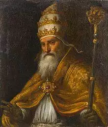 Portrait of Pope Pius V by Palma il Giovane.jpg