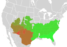 Sceloporus undulatus distribution.svg