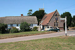 Down St Mary - the green - geograph.org.uk - 213996.jpg