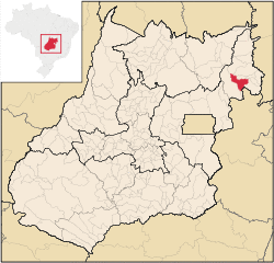 Location in Goiás state
