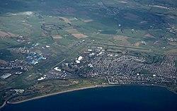 Prestwick Airport from the air, 2019.jpg