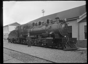 C class 2-6-2 steam locomotive, New Zealand Railways '859'. ATLIB 276434.png