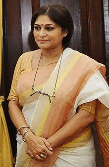 Roopa Ganguly at a Swearing-in Ceremony, at Parliament House, in New Delhi.jpg