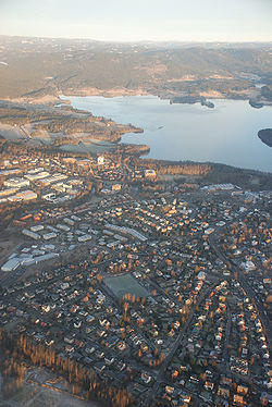 Kjelsaas og maridalsvannet aerial.jpg