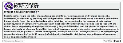 Definition of Social Engineering in Layman's Terms